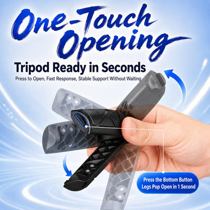 Mini Tripod Quick Release Desktop Stand & Handheld Grip for DJI / Insta360 / GoPro HERO Series Action Camera