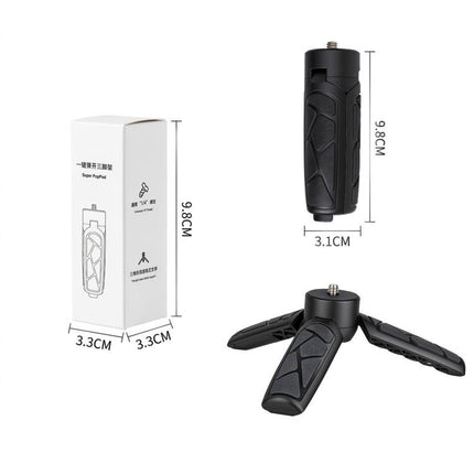Mini Tripod Quick Release Desktop Stand & Handheld Grip for DJI / Insta360 / GoPro HERO Series Action Camera
