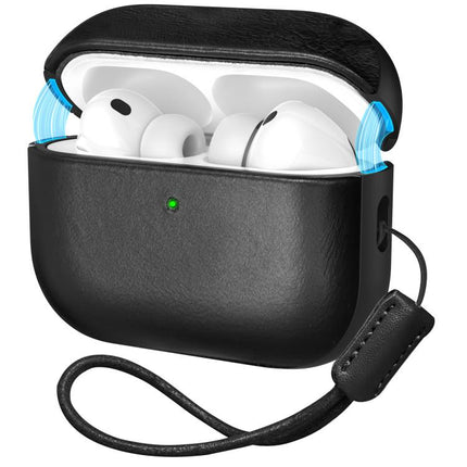 DELIDIGI DD14 Magnetic Vintage Cover With Lanyard Bar, For AirPods Pro 3