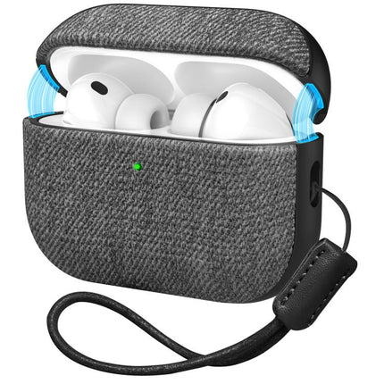 DELIDIGI DD14 Magnetic Vintage Cover With Lanyard Bar, For AirPods Pro 3