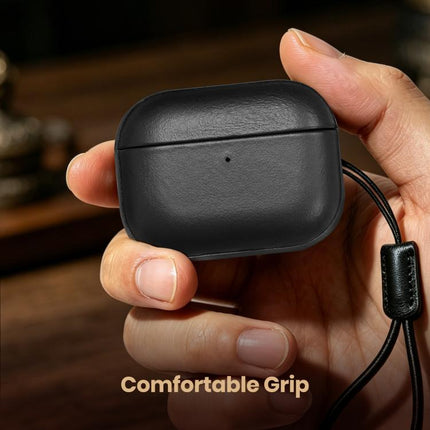 DELIDIGI DD14 Magnetic Vintage Cover With Lanyard Bar, For AirPods Pro 3