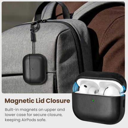 DELIDIGI DD14 Magnetic Vintage Cover With Lanyard Bar, For AirPods Pro 3