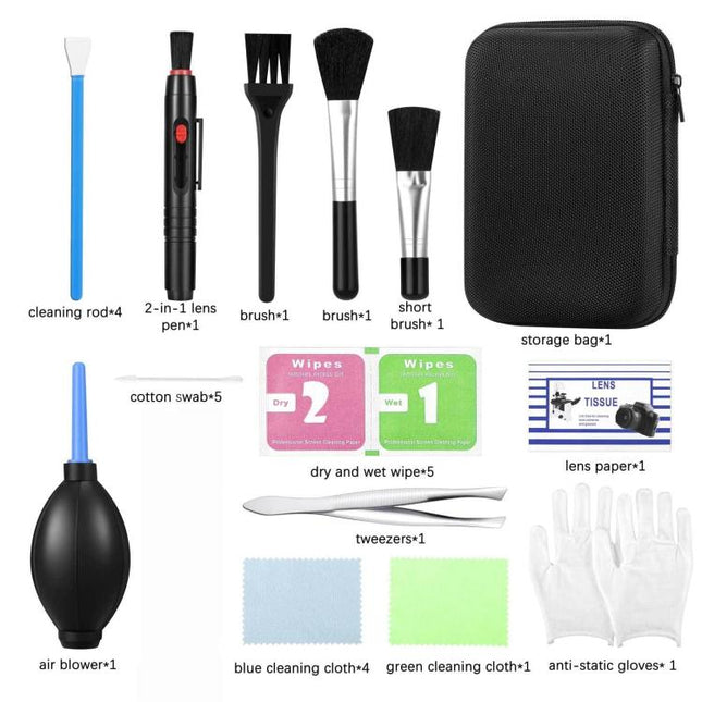 Camera Cleaning Tool Kit Lens Sensor Dust Removal Brush, Camera Cleaning Tool