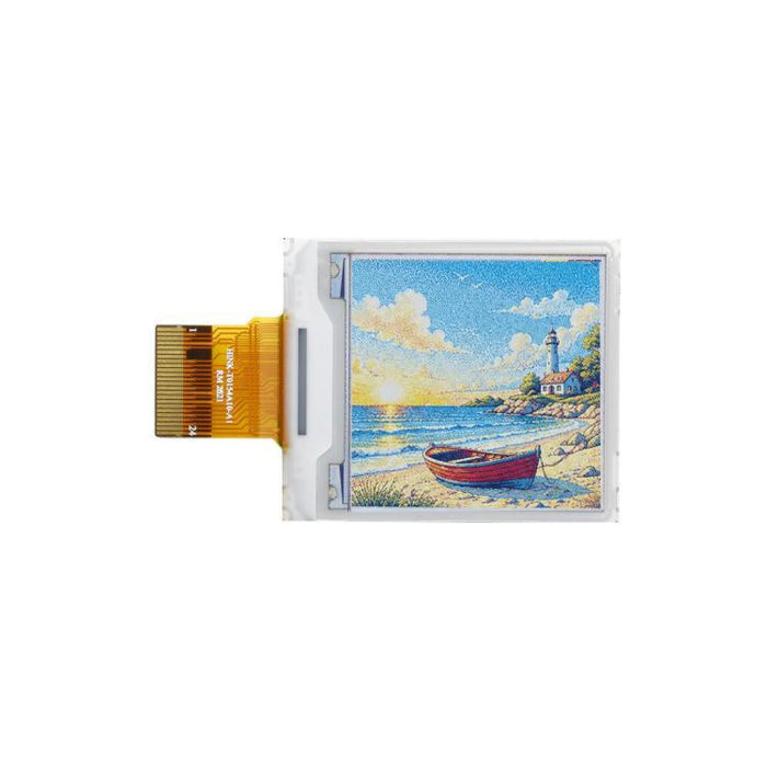 Waveshare 1.54inch E6 E-Paper Display, E Ink Spectra 6 Full-Color, 240X240 Pixels, SPI Interface, Without Driver Board, With Driver Board