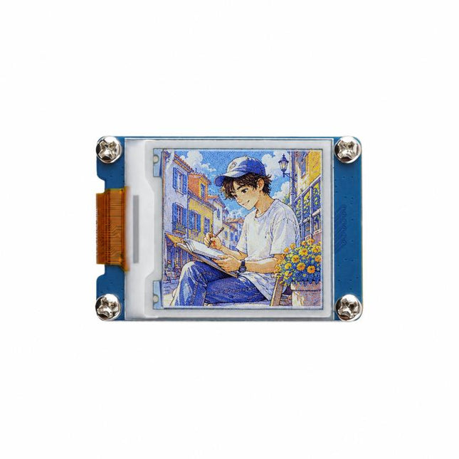 Waveshare 1.54inch E6 E-Paper Display, E Ink Spectra 6 Full-Color, 240X240 Pixels, SPI Interface, Without Driver Board, With Driver Board