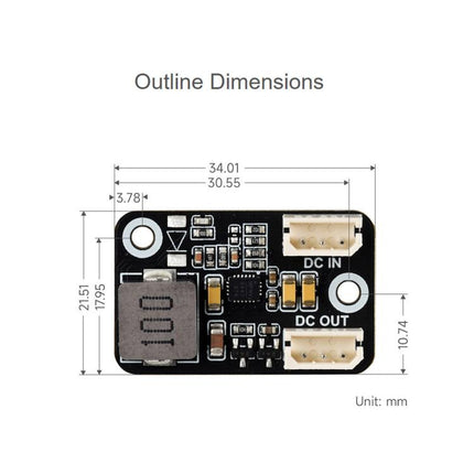 Buck Regulator For Serial Bus Servos DC Buck Adapter Mini Module, Waveshare  7.2V, Waveshare 6V