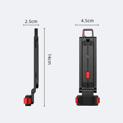 Flymile Magnetic Quick-Release Tripod & Rotating Carabiner Mount, For DJI Osmo Action 3 / 4 / 5 Pro, For DJI Osmo Action 6 / Nano / 360 II
