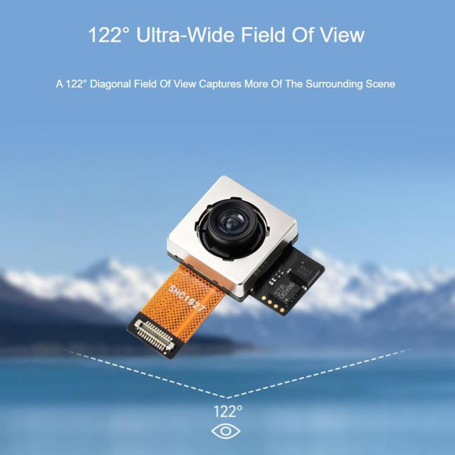 IMX563 12MP OIS Camera Module 122-Degree Wide-Angle Lens Autofocus, 35215