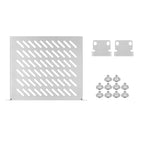 1U Universal Large Shelf with Support Brackets