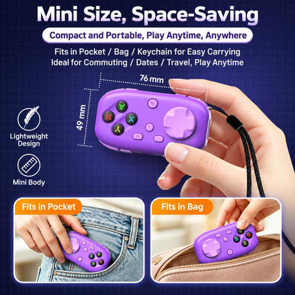 BSP Y05 Mini Pocket Bluetooth Game Controller Portable Wireless Gamepad