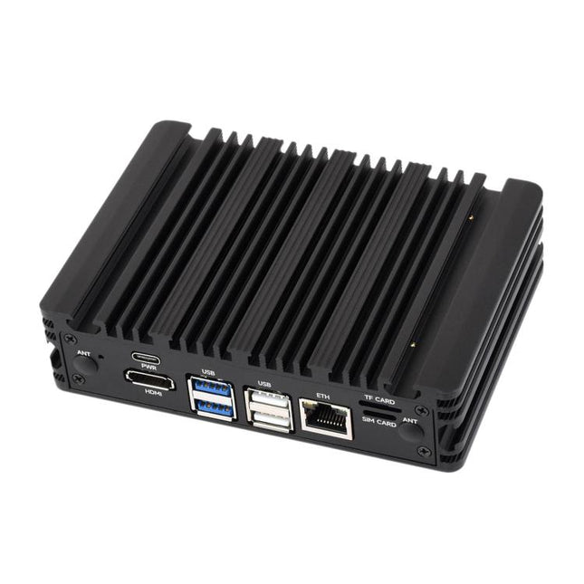WAVESHARE For Raspberry Pi Compute Module 5 Industrial Computer 1000M Ethernet RJ45 Port, 4 x RS485, 2×RS485+2×RS232