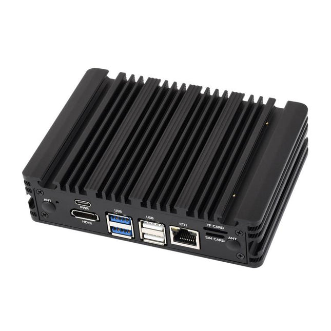 WAVESHARE For Raspberry Pi Compute Module 5 Industrial Computer 1000M Ethernet RJ45 Port, 4 x RS485, 2×RS485+2×RS232