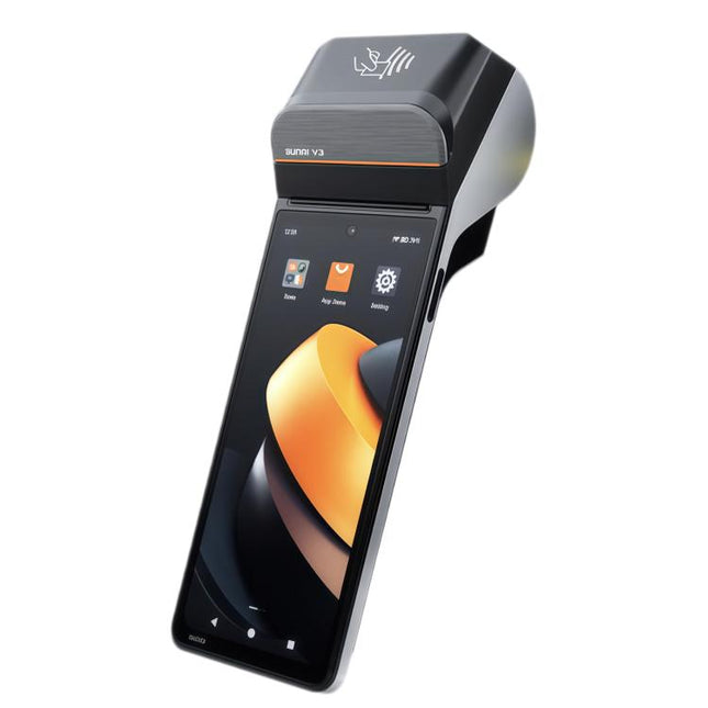 SUNMI V3 Android Handheld POS Terminal Receipt Label Printer, Standard 3+32GB, NFC 3+32G, Scan Code 3+32GB