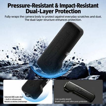 For DJI Osmo Pocket 4P BRDRC Screen Lens Protective Case Filter Storage Box