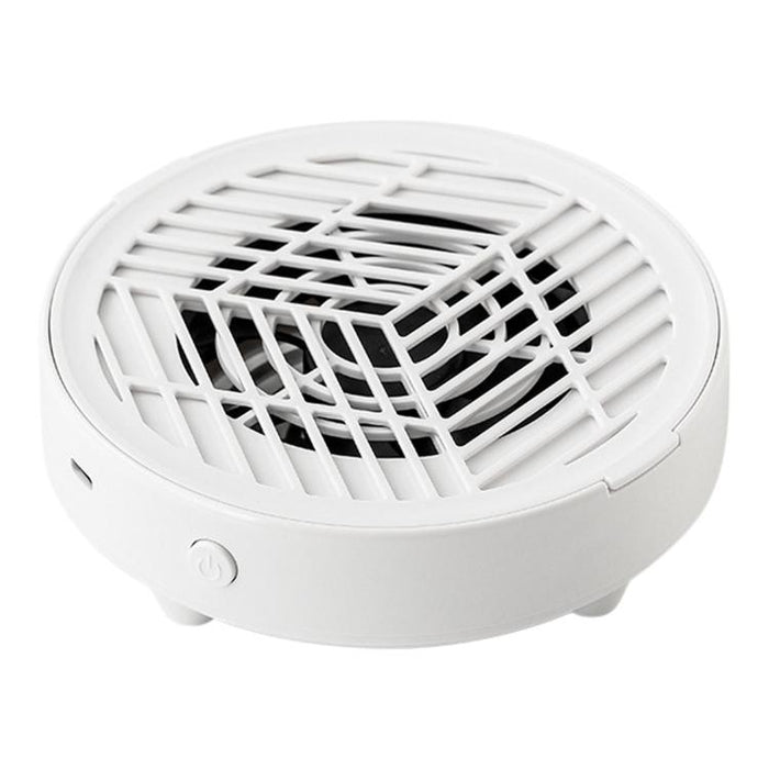 858-M12 USB Round Portable Nail Dust Collector Household Silent Manicure Dust Vacuum