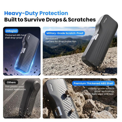 For Insta360 Luna Ultra aMagisn Full Wrap Hard Shell Storage Box Carrying Case