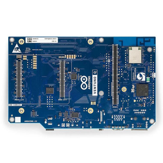 WAVESHARE For Arduino VENTUNO Q Edge AI Computer Qualcomm And STM32 Dual Architecture, 40 Dense TOPS, Extensive Industrial / Robotics Expansion Options, 35981