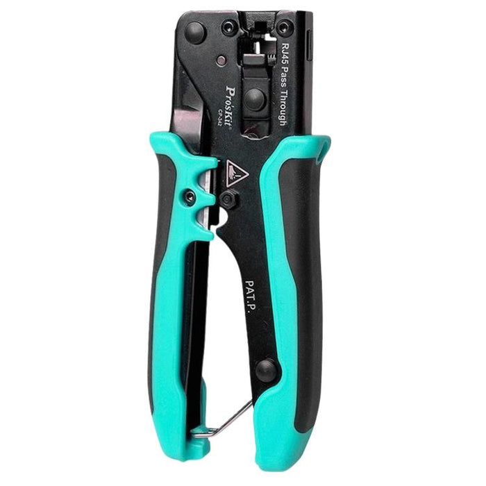 Pass Through Crystal Head Ethernet Cable Cutter Multi-Function Network Crimping Tool, CP-342