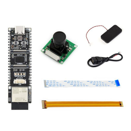 WAVESHARE Dual-Core RISC-V Development Board With Integrated ESP32-C5, Supporting 2.4GHz & 5GHz Wi-Fi 6, PCB Antenna Standard, PCB Antenna With Pre-soldered Headers, PCB Antenna  Kit A, PCB Antenna  Kit B, External FPC Antenna Standard                 ...