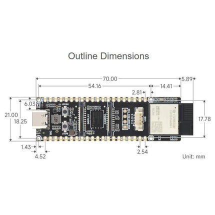 WAVESHARE Dual-Core RISC-V Development Board With Integrated ESP32-C5, Supporting 2.4GHz & 5GHz Wi-Fi 6, PCB Antenna Standard, PCB Antenna With Pre-soldered Headers, PCB Antenna  Kit A, PCB Antenna  Kit B, External FPC Antenna Standard                 ...
