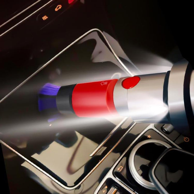 PF34 For Dyson V7 / V8 / V10 / V11 / V15 Vacuum Cleaners LED Non-Marking Soft Bristle Dust Brush, PF34