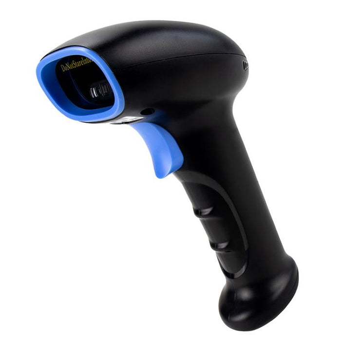 1D Barcode Scanner Device Handheld Scanner For Warehouse And Courier, NETUM K3 Wired Red