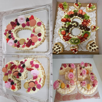 2 PCS Numbers Cake Mold Cake Decorating Tools