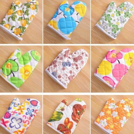 10 PCS Microwave Oven Anti-scald Gloves Household Oven Baking High Temperature Resistant Insulated Gloves, High Temperature Resistant Gloves