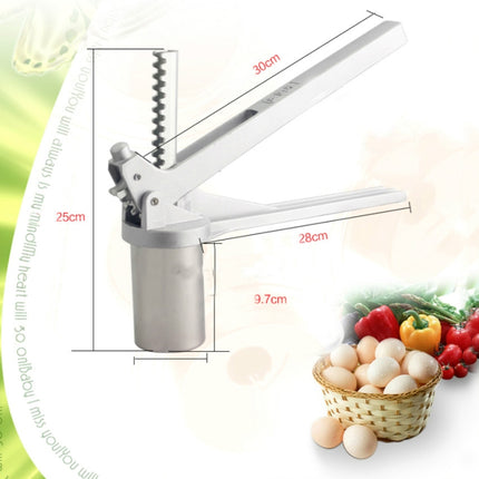Household Stainless Steel Pasta Machine Small Manual Pasta Machine Multi-function Noodle Machine, Noodle Machine + 7 PCS Mould