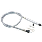 3.2mm Shaft Metal Silver Aluminum Handle