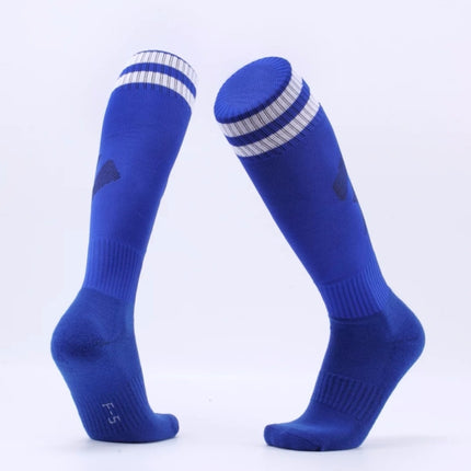 Children Football Socks Boys Soccer Sock Kid Above Knee Plain Socks Long Soccer Stockings Men Over Knee High Sock, Kids Size, Adult Size