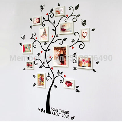 3D DIY Removable Photo Tree PVC Wall Stickers Mural Art Home Decor, Photo Tree