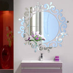 Flower Vine Sticker(Silver) / Silver