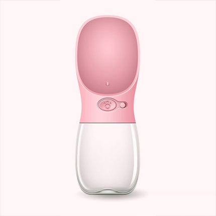 Portable Pet Dog Water Bottle Small Large Dog Travel Puppy Cat Drinking Water Bowl Outdoor Pet Water Dispenser Feeder Pet Supplies, 350 ml, 550 ml
