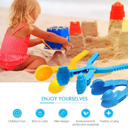 Sand Mold Tool Snow Ball Maker Funny Outdoor Sport Beach Toy, Random Color, Sand Mold(Single mine), Sand Mold(Dual mine), Sand Mold(Ball), Sand Mold(Dual Ball), Sand Mold(Duck), Sand Mold(Football)
