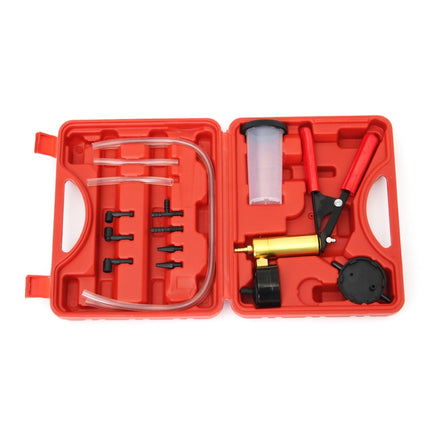 2 in 1 Brake Fluid Bleeder Change Hand Held Vacuum Pistol Pump Tester Kit, 2 in 1 Brake Fluid Bleeder