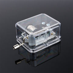 Music Box DIY Craft Vintage Musical Gold Hand Music Boxes