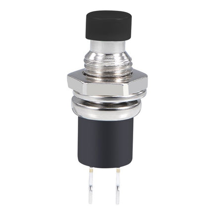 10 PCS 7mm Thread Multicolor 2 Pins Momentary Push Button Switch