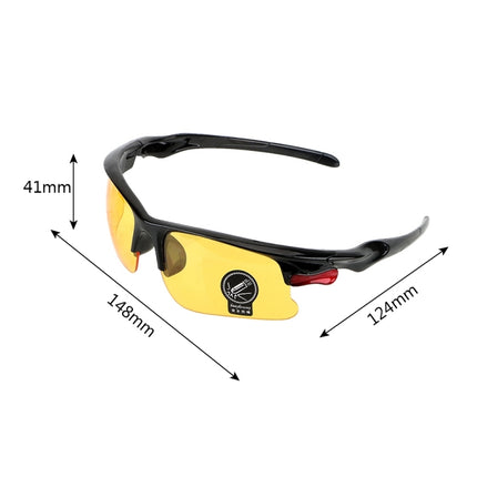 FORAUTO Night-Vision Glasses  Protective Gears Sunglasses Driving Glasses Anti Glare Night Vision Drivers Goggles