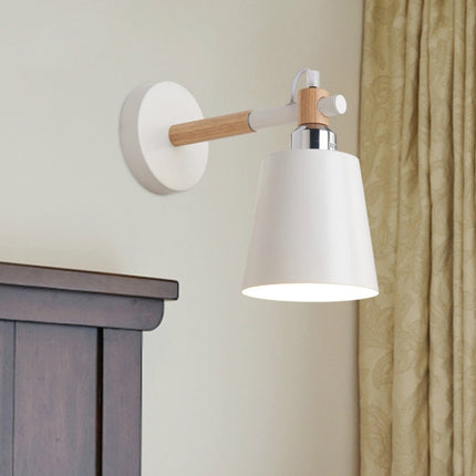Staircase Aisle Bedside Bedroom Wall Lamp Creative Simple Background Restaurant Oblique Barrel Light, AC 220V, White, Black, Green, Pink, Blue