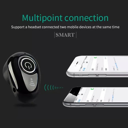 Miniauriculares Bluetooth S065 deportivos con micrófono para todos los teléfonos