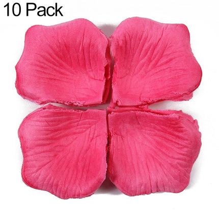 1000pcs / Pack Artificial Wedding Rose Petals Flowers Wedding Decorations, Red, Wine Red, Magenta, Purple Red, Light Pink, Cream White, White, Dark Purple, Light Purple, Wine Red + Dark, Violet, Yellow, Sunset Red, Dark Blue, Light Blue, Lake Blue     ...