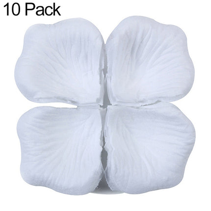1000pcs / Pack Artificial Wedding Rose Petals Flowers Wedding Decorations, Red, Wine Red, Magenta, Purple Red, Light Pink, Cream White, White, Dark Purple, Light Purple, Wine Red + Dark, Violet, Yellow, Sunset Red, Dark Blue, Light Blue, Lake Blue     ...