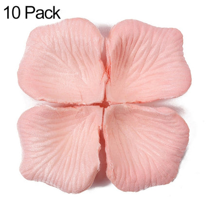 1000pcs / Pack Artificial Wedding Rose Petals Flowers Wedding Decorations, Red, Wine Red, Magenta, Purple Red, Light Pink, Cream White, White, Dark Purple, Light Purple, Wine Red + Dark, Violet, Yellow, Sunset Red, Dark Blue, Light Blue, Lake Blue     ...