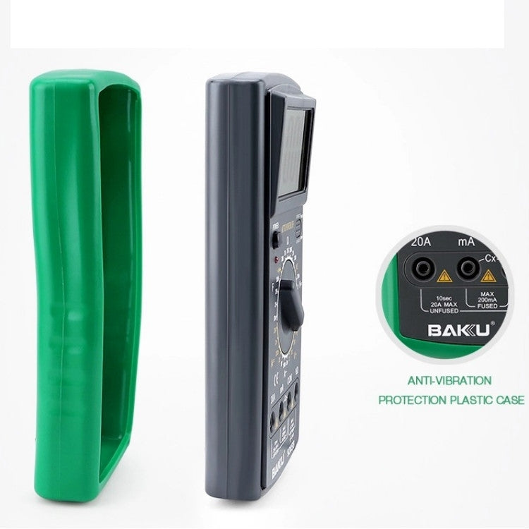 BAKU BK-9205B Measuring Capacitance Current Large Screen Display All-round Burn-proof Digital Multimeter