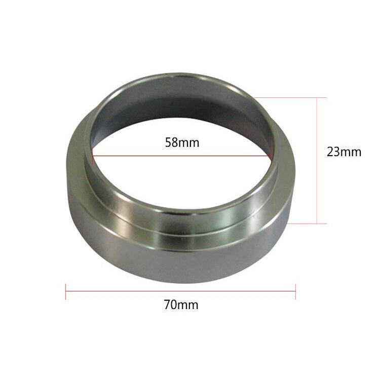 Coffee Machine Powder Picker Powder Ring Anti-flying Powder Quantitative Ring Espresso 58mm without Magnetic Machine Accessories, 58mm
