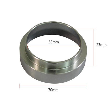 Coffee Machine Powder Picker Powder Ring Anti-flying Powder Quantitative Ring Espresso 58mm without Magnetic Machine Accessories, 58mm