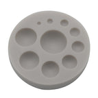 Round Silicone(Grey) / Grey