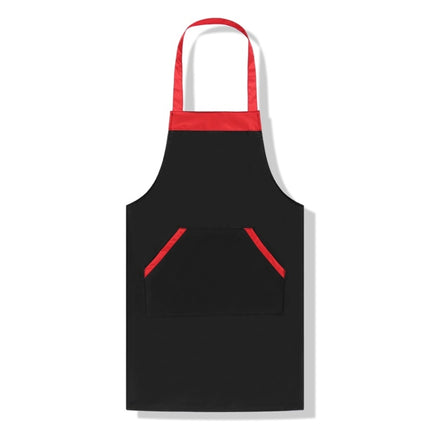 Solid Color Polyester Home Apron Antifouling Simple Adult Apron