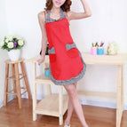 Black White Grid on Red